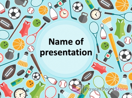 Разные виды спорта » Шаблоны для презентаций PowerPoint