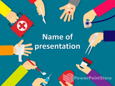 Медицинские руки » Шаблоны для презентаций PowerPoint