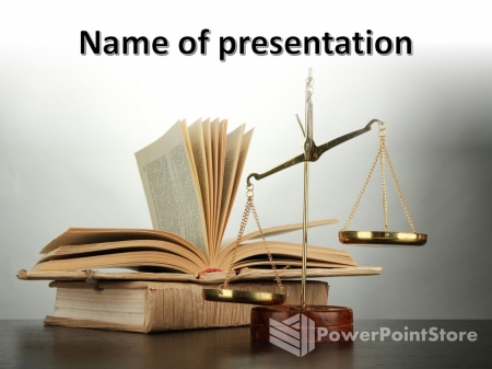 Закон и весы » Шаблоны для презентаций PowerPoint