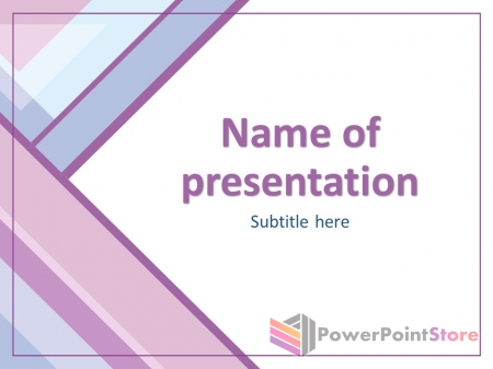 Строгие полосы » Шаблоны для презентаций PowerPoint