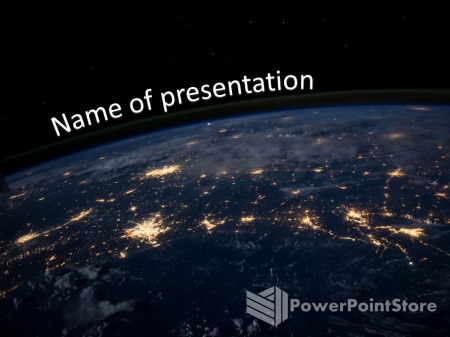 космос » Шаблоны для презентаций PowerPoint