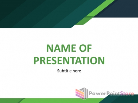 green » Шаблоны для презентаций PowerPoint