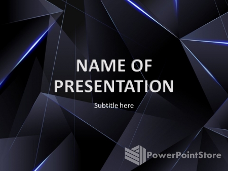 black » Шаблоны для презентаций PowerPoint